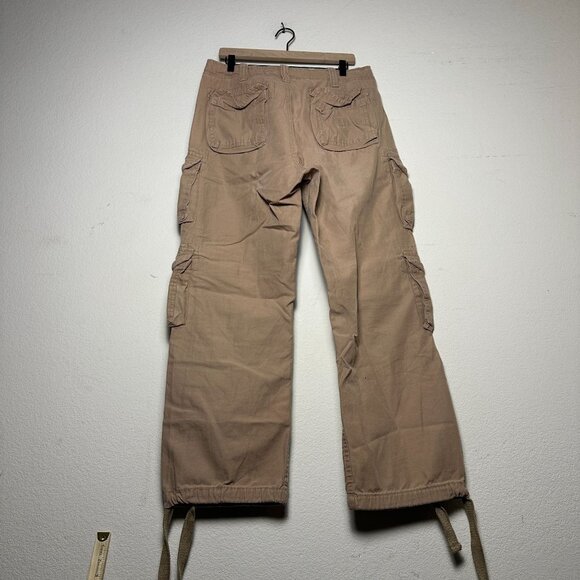 Surplus Tex Airborne Tan Khaki Cargo Pant Men 32x29 Utility Gorp Hike Military - Picture 2 of 14